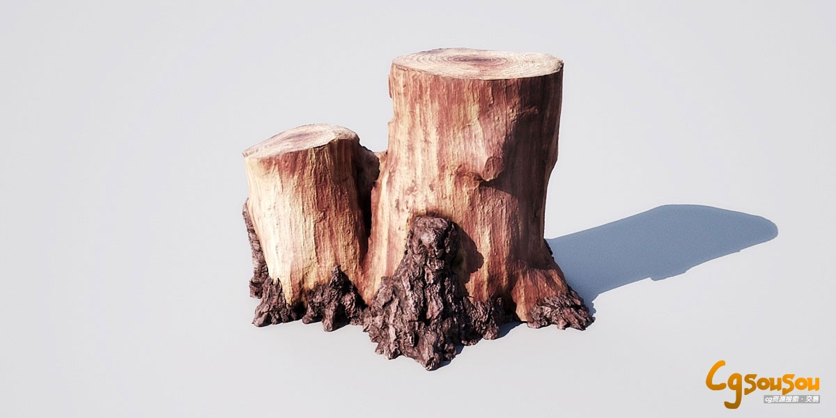 树根景观模型